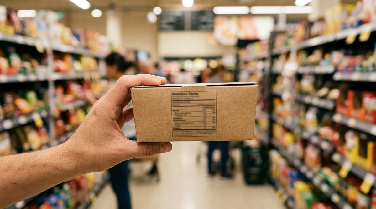 Cómo leer una etiqueta nutricional en 30 segundos